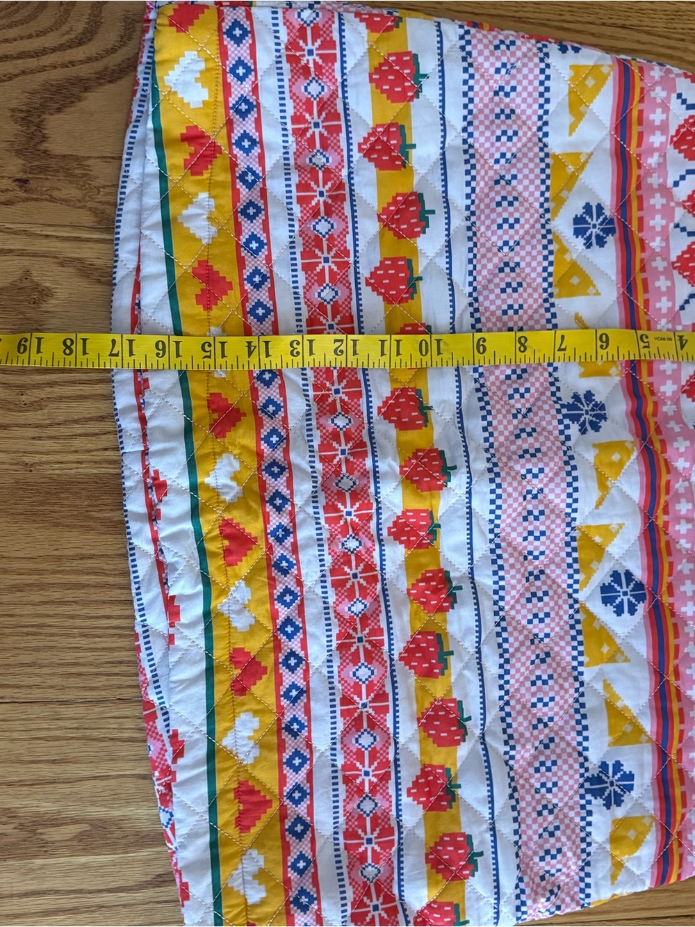 Lisa Says Gah Strawberry Stripe Mini Skirt - Picture 3 of 6